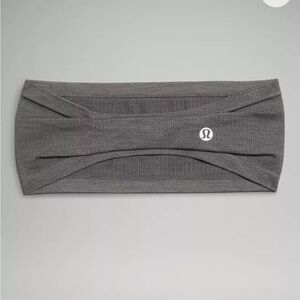 lululemon athletica Dark Black/ Gray Headband